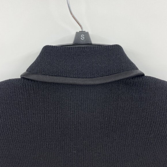 ST. John Evening Black Knit Blazer w/Jeweled Buttons - Picture 7 of 10